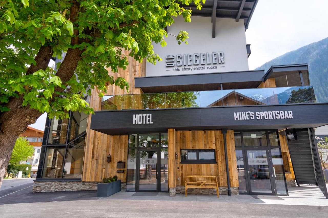 Der Siegeler B&B - This Lifestylehotel Rocks Mayrhofen Exterior photo